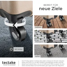 Tectake Pucci Koffer-Set 4-tlg. beige