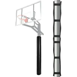 VEVOR Basketball Polster Wetterfeste Polsterung Schwarz 180cm Schutzpolsterung
