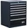 BGS Schubladen-Unterschrank, 7 Schubladen, leer