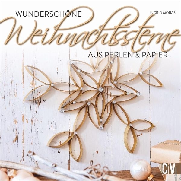 Wunderschöne Weihnachtssterne aus Perlen & Papier