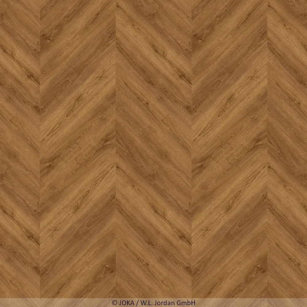 Joka Design 555 Evolut - Palm Oak 5804 | Chevron |...