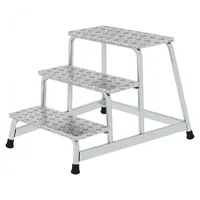 MUNK Aluminium-Arbeitspodest starr 3 Stufen (50009)