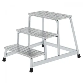 MUNK Aluminium-Arbeitspodest starr 3 Stufen (50009)