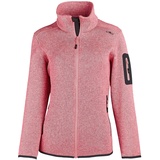 CMP Damen-Strickfleecejacke, pesca-gesso, 38