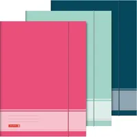 Brunnen Sammelmappe A3 Blau/Rosa/Mint