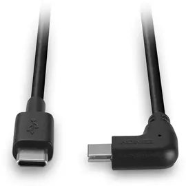 Lindy USB 2.0 Typ C Winkelkabel, 1m