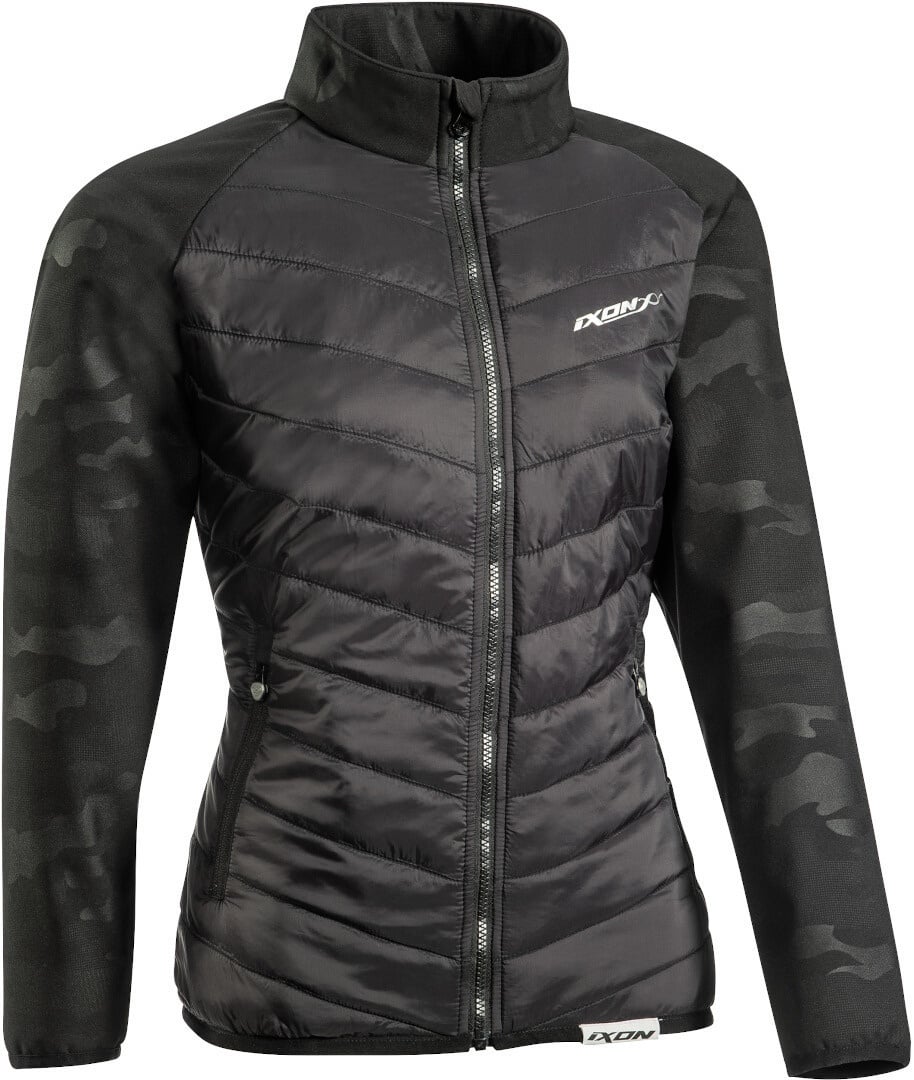 Ixon Gotham Damen Jacke, schwarz-mehrfarbig, Größe XS