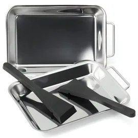 Gravidus Grillpfanne 21 cm Edelstahl schwarz