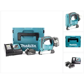 Makita DST 221 RMJ 18 V Li-Ion Akku Tacker im MAKPAC mit 2x Akku + Ladegerät