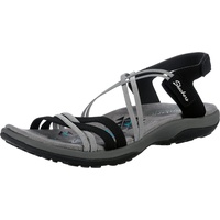 SKECHERS Damen Sandals, Black, 42 EU