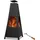 Gardebruk Feuerschale Feuerstelle Ø 102 cm Schwarz