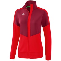 Erima Squad Worker Jacke Damen - Bordeaux / Red
