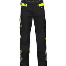 DASSY Warnschutz Stretch-Arbeitshose Canton PESCO41 201126 PLUS Gr. 54 schwarz/neongelb