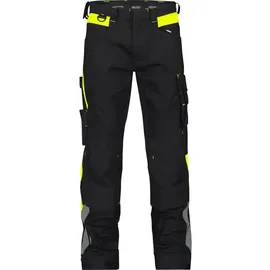 DASSY Warnschutz Stretch-Arbeitshose Canton PESCO41 201126 PLUS Gr. 54 schwarz/neongelb