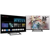 JTC-24 JTCS32H39322FLW DLED-Fernseher (80 cm, HD, Smart-TV, Smart TV, webOS Betriebssystem, Triple Tuner)