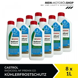 Castrol Radicool NF Premix Go Kühlerfrostschutz (-37 °C) 2 St. 2 l