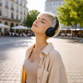 kwmobile 2x Ohr Polster für SteelSeries Arctis 3 / Arctis 5 / Arctis 7 / Arctis 9 / Arctis 9X Ohrpolster - Ersatz Ohrpolster - Kopfhörer Ersatzte... - Schwarz