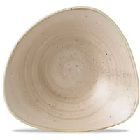 Churchill 12 x Schale dreieckig 24cm STONECAST nutmeg cream