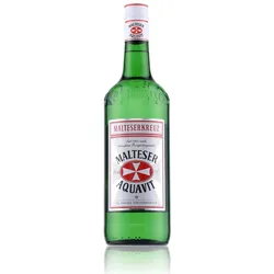 Malteserkreuz Malteser Aquavit 40% Vol. 1l