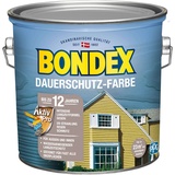 Bondex Dauerschutz-Farbe 2,5 l schneeweiß seidenglänzend