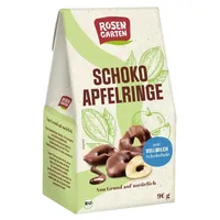 Rosengarten Schoko-Apfelringe bio