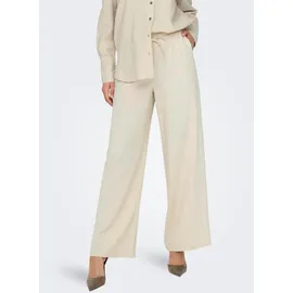 Jdy JDYSAY Linen HW Wide Pant Schlupfhose Beige M 38