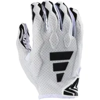 adidas Freak 6.0 Padded Receiver Football Gloves, White/Black, X-Large