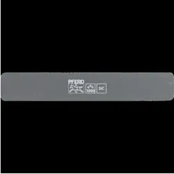 Pferd Schleiffeile SF 180-28-5 flexibel, 180x28x5mm, SiC K 1000