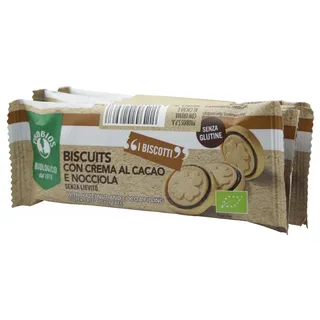 Biscuit con Crema al Cacao e Nocciola Senza Glutine - Probios 96 g