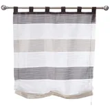 Home fashion SCHLAUFENRAFFROLLO QUERSTREIFEN SCHERLI GABI, 130 X 100 cm, 7, 79183-6007 Stein 130x100 cm