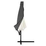 DEUBA Abdeckung für Sonnenschirm 3m Polyester 45 x 45 x 180 cm Anthrazit