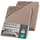 nyvi Spannbettlaken Jersey 120 x 200 - 130 x 200 cm nougat 2 St.
