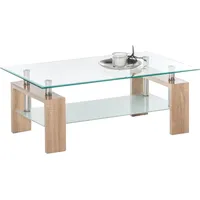 Stolkom Couchtisch »Mango II Glastisch, Wohnzimmertisch, Tisch Glas BxHxT