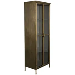 Vintage Metall Schrank Vitrine GERTLUSH von DutchBone