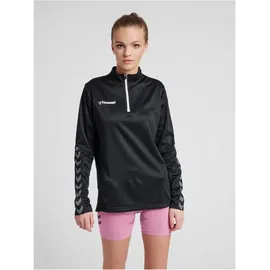 hummel Authentic Poly Zip Jacket Damen - schwarz XS