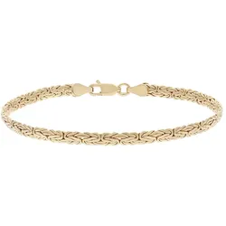 Armkette »Schmuck Geschenk Gold 375 Armschmuck Armband Goldarmband Königskette«, 77021560-19 gelbgoldfarben