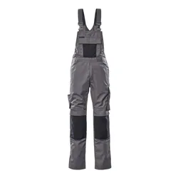Latzhose "AUGSBURG" Unique - 82C42 (EU 42) - anthrazit/schwarz