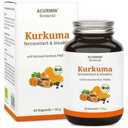ACURMIN Ferment Kurkuma Pfeffer Kapseln 60 St