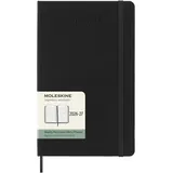 Moleskine Wochenkalender 18 Monate A5 Horizontal Schwarz 2026/2027