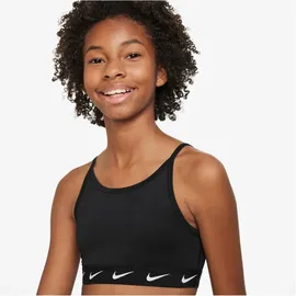 Nike Dri-FIT One Sport-BH Mädchen 010 black/white M 137-146 cm