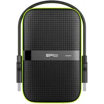 Silicon Power Armor A60 4 TB USB 3.2 schwarz/grün SP040TBPHDA60S3A