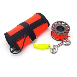Atlantis Safety Set, 180cm Boje 30m Spool und Pfeife - Farbe: Grau
