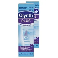 Olynth Plus 0,1%/5% abschwellendes Nasenspray mit Dexpanthenol 2X10 ml