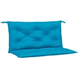 vidaXL Bankauflage 100 x 50 x 7 cm hellblau 2 St.