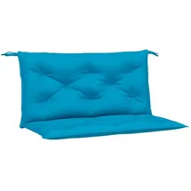 vidaXL Bankauflage 100 x 50 x 7 cm hellblau 2 St.
