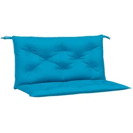 vidaXL Bankauflage 100 x 50 x 7 cm hellblau 2 St.