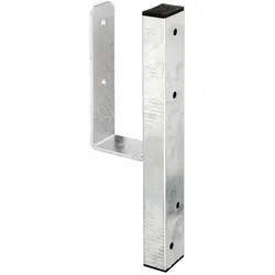 Alberts® U-Pfostenträger für L- Randsteine für Vierkantholzpfosten 91x91mm Höhe: 230mm