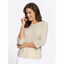 Inspirationen 3/4-Arm-Shirt Beige 36