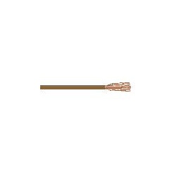 H07V-K 6 - PVC-Aderleitung, feindrähtig, Ring 100m, braun
