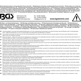 BGS Kraft-Steckschlüssel-Einsatz Zwölfkant, tief 5345, Antrieb Innenvierkant 20 mm (3/4"), SW 17 mm